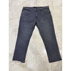 Urban star premium apparel 42x30 dark grey gray black Jeans Pants